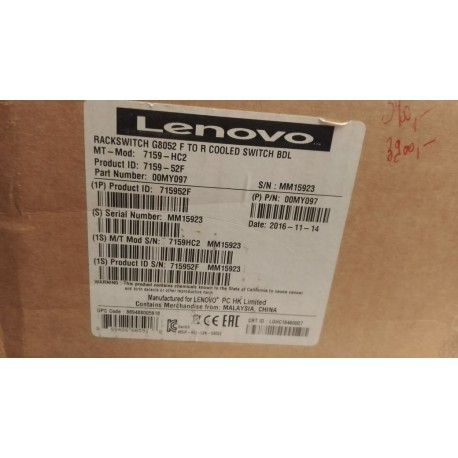 Switch Lenovo G8052 48 ports Gb